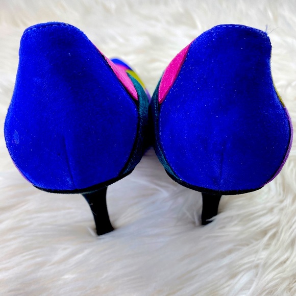 💜Color Block Heels💜 - Picture 5 of 6